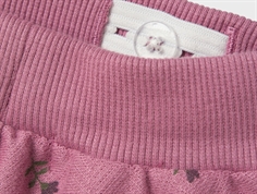 Name It mauve orchid blomstrede sweatbukser